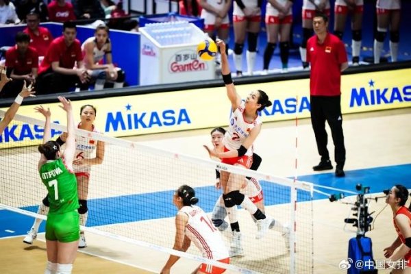 海通富配资 世联赛香港站中国女排3:2击败保加利亚队
