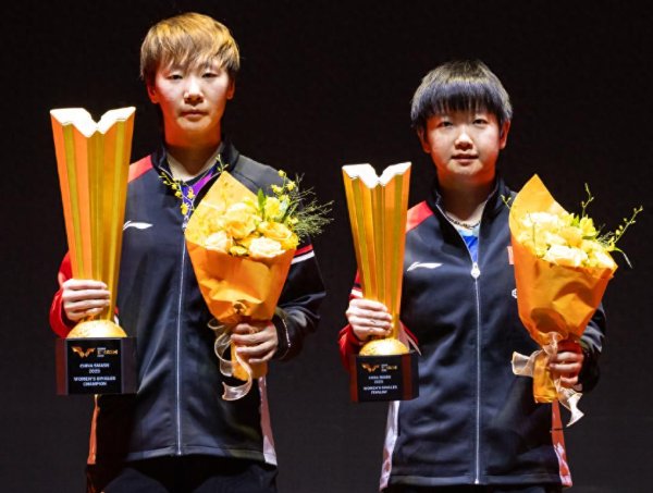 美美配资 乒乓球女单最新排名: 孙颖莎第1王曼昱第2! 朱雨玲反超张本美和